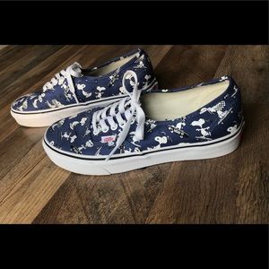 Authentic Peanuts Snoopy Vans